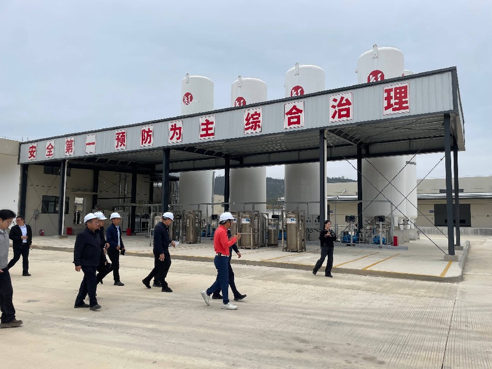 开年第一访，提振发展信心| ​县委领导莅临凯丰气体调研指导工作
